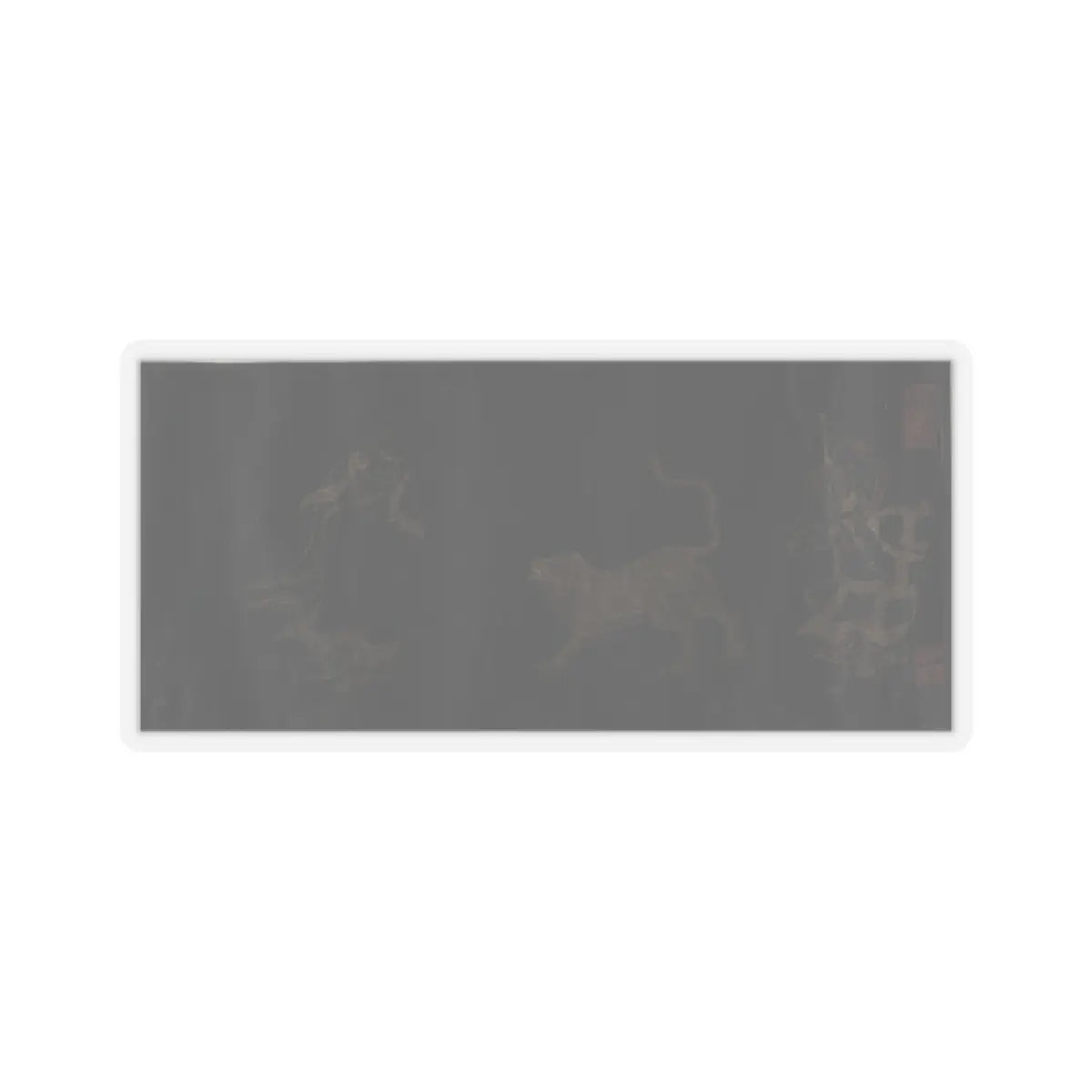 Unidentified artist - Buddhist Scroll- The Eighteen Luohans - unknown v1 - STICKER Vinyl Kiss-Cut Decal