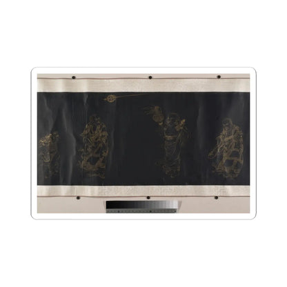 Unidentified artist - Buddhist Scroll- The Eighteen Luohans - unknown v10 - STICKER Vinyl Kiss-Cut Decal
