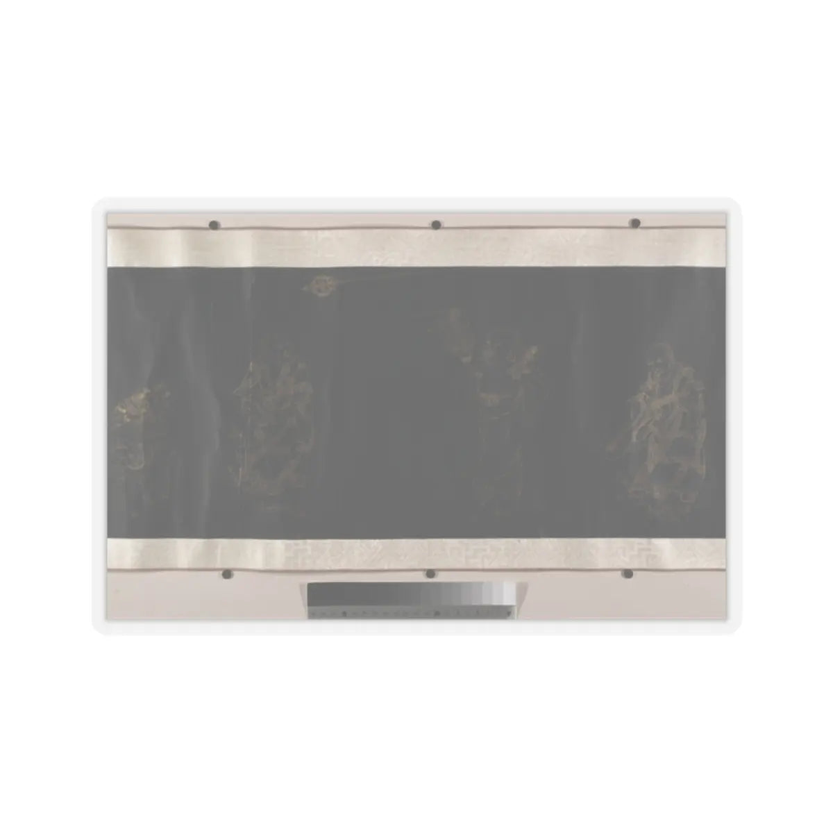 Unidentified artist - Buddhist Scroll- The Eighteen Luohans - unknown v10 - STICKER Vinyl Kiss-Cut Decal
