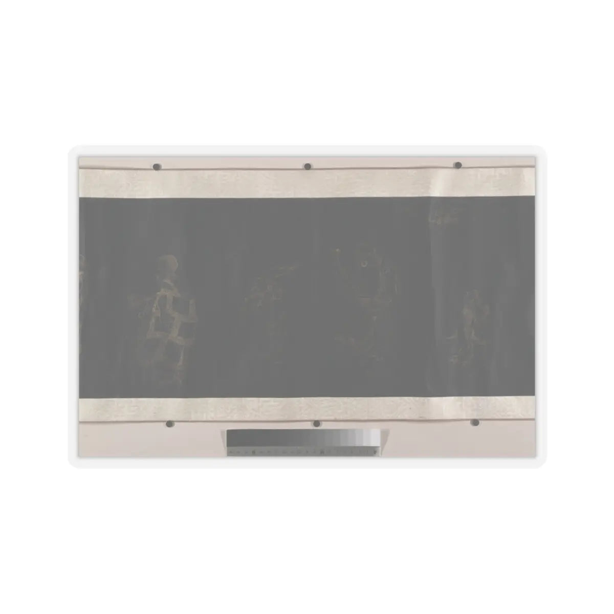 Unidentified artist - Buddhist Scroll- The Eighteen Luohans - unknown v6 - STICKER Vinyl Kiss-Cut Decal