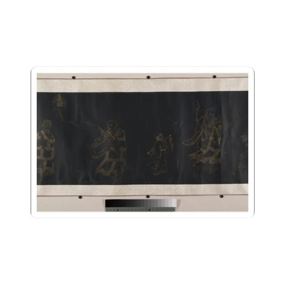 Unidentified artist - Buddhist Scroll- The Eighteen Luohans - unknown v8 - STICKER Vinyl Kiss-Cut Decal