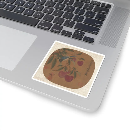 Unidentified artist - Bunch of Purple Lychees - unknown - STICKER Vinyl Kiss-Cut Decal
