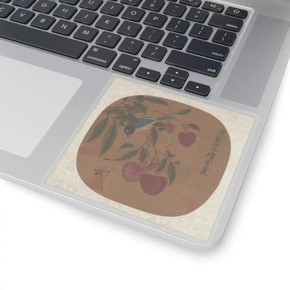 Unidentified artist - Bunch of Purple Lychees - unknown - STICKER Vinyl Kiss-Cut Decal