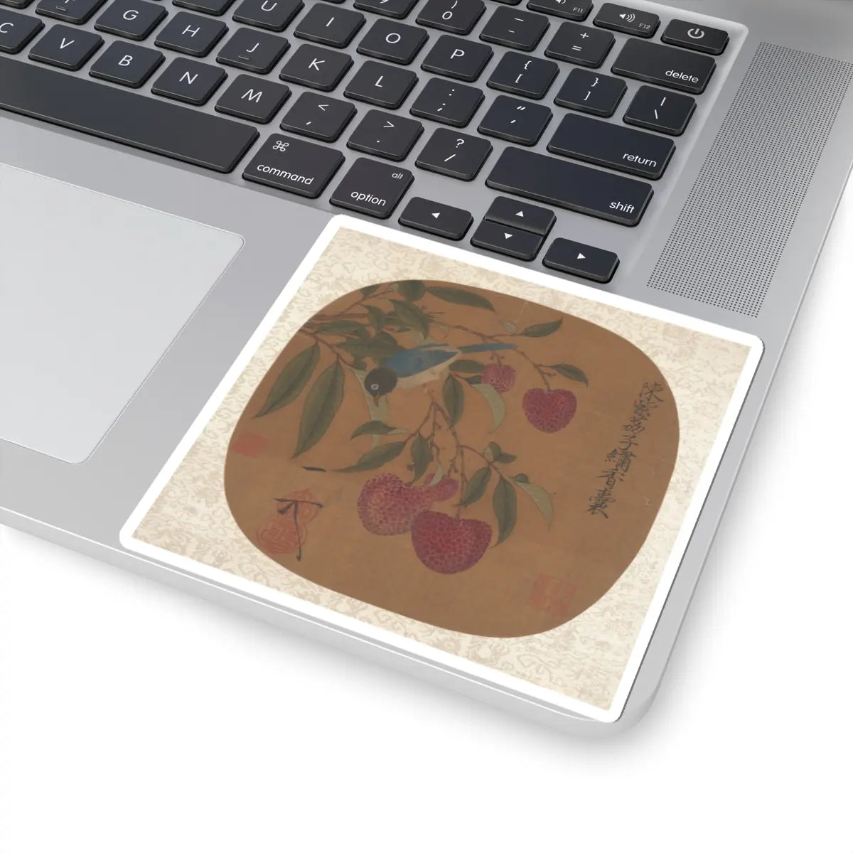 Unidentified artist - Bunch of Purple Lychees - unknown - STICKER Vinyl Kiss-Cut Decal