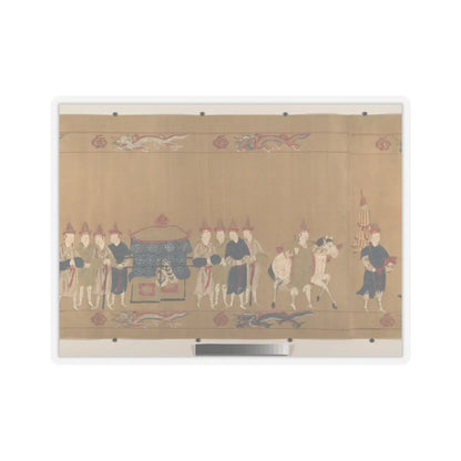 Unidentified artist - Canonization scroll of Li Zhong - colophon dated 1641 v11 - STICKER Vinyl Kiss-Cut Decal