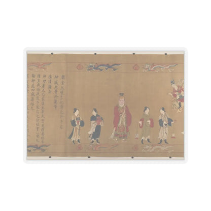 Unidentified artist - Canonization scroll of Li Zhong - colophon dated 1641 v14 - STICKER Vinyl Kiss-Cut Decal