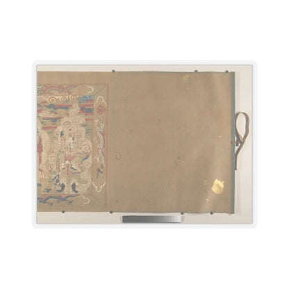 Unidentified artist - Canonization scroll of Li Zhong - colophon dated 1641 v3 - STICKER Vinyl Kiss-Cut Decal