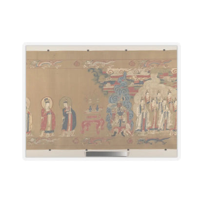 Unidentified artist - Canonization scroll of Li Zhong - colophon dated 1641 v6 - STICKER Vinyl Kiss-Cut Decal