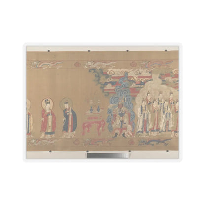 Unidentified artist - Canonization scroll of Li Zhong - colophon dated 1641 v6 - STICKER Vinyl Kiss-Cut Decal