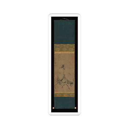 Unidentified artist - Chan master riding a mule - before 1249 v2 - STICKER Vinyl Kiss-Cut Decal