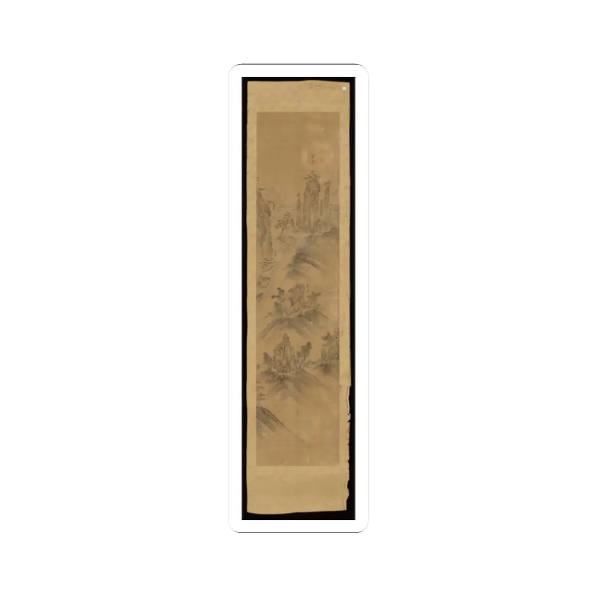 Unidentified artist - Chilbosan (Seven Jeweled Mountain) - 19th century v1 - STICKER Vinyl Kiss-Cut Decal