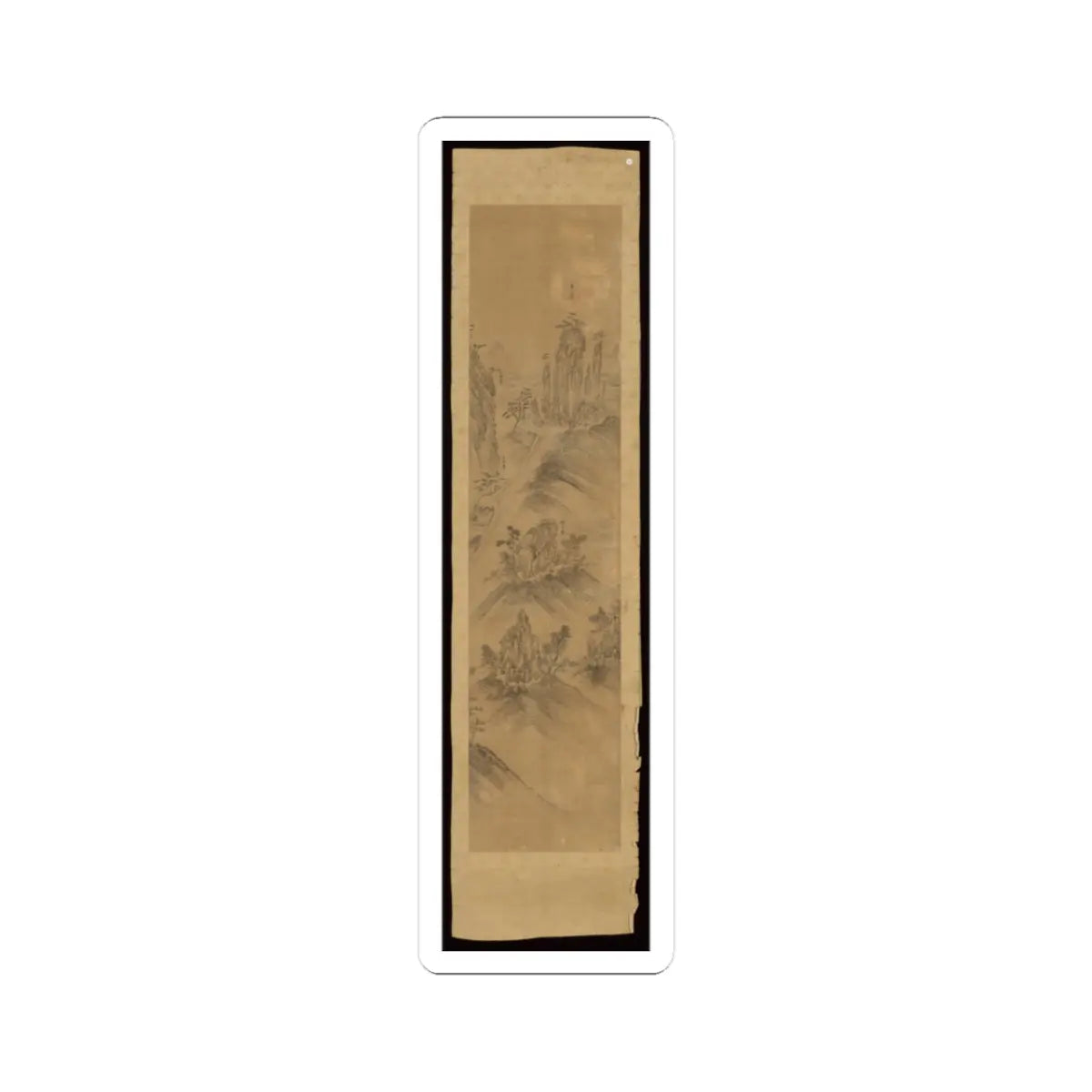 Unidentified artist - Chilbosan (Seven Jeweled Mountain) - 19th century v1 - STICKER Vinyl Kiss-Cut Decal