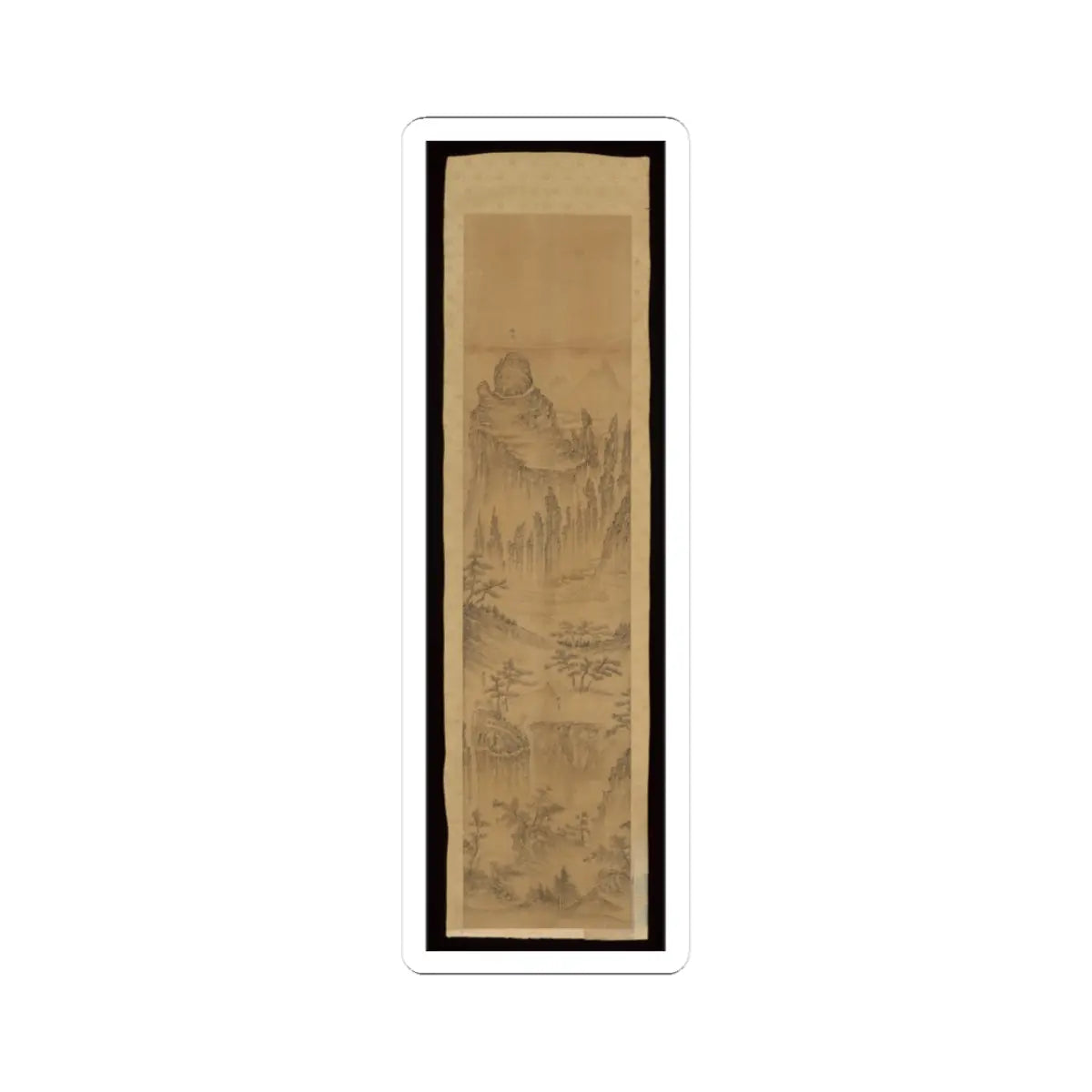 Unidentified artist - Chilbosan (Seven Jeweled Mountain) - 19th century v3 - STICKER Vinyl Kiss-Cut Decal