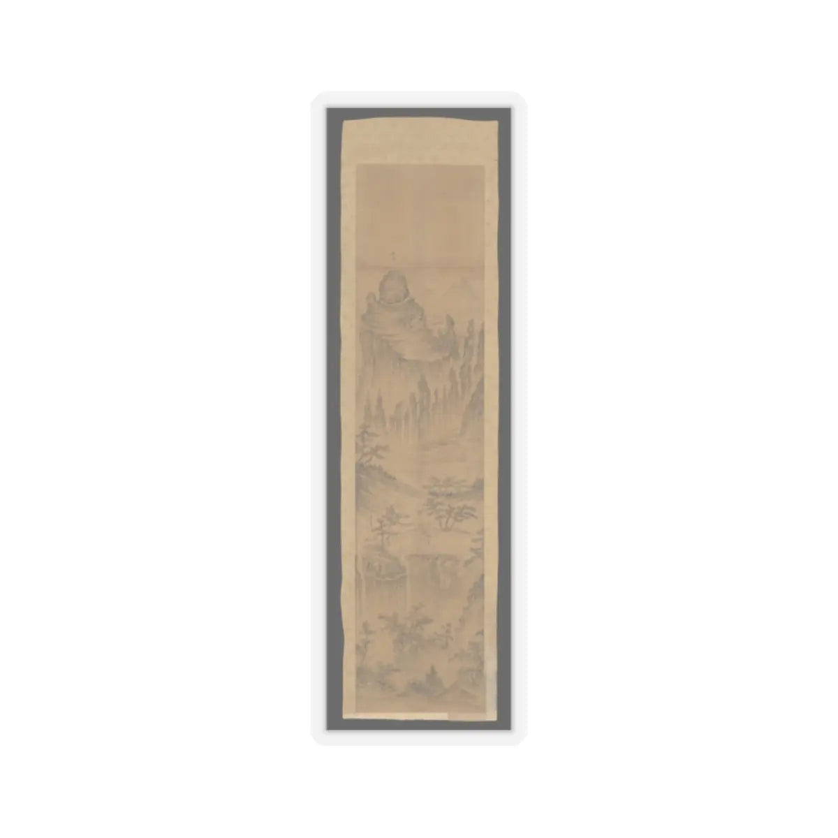 Unidentified artist - Chilbosan (Seven Jeweled Mountain) - 19th century v3 - STICKER Vinyl Kiss-Cut Decal