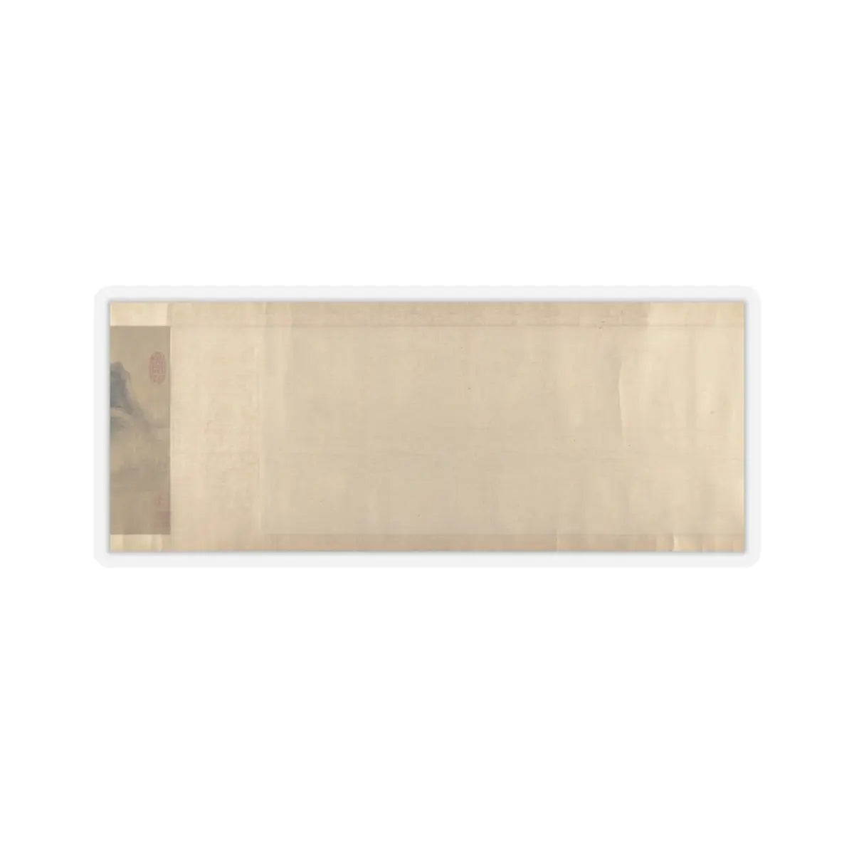 Unidentified artist - Cloudy Mountain in the Style of Mi Fu (1052–1107) - unknown v4 - STICKER Vinyl Kiss-Cut Decal