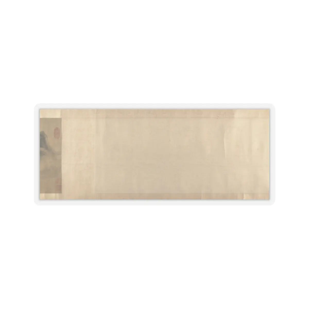 Unidentified artist - Cloudy Mountain in the Style of Mi Fu (1052–1107) - unknown v4 - STICKER Vinyl Kiss-Cut Decal