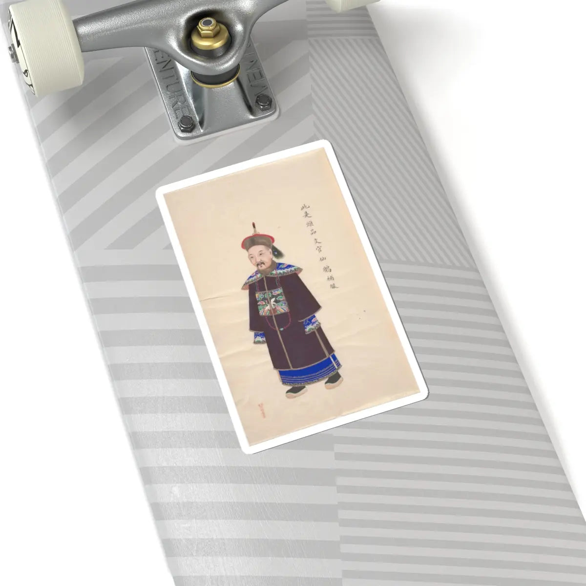Unidentified artist - Collection of Paintings showing Military Officials - unknown v1 - STICKER Vinyl Kiss-Cut Decal
