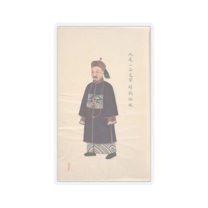 Unidentified artist - Collection of Paintings showing Military Officials - unknown v3 - STICKER Vinyl Kiss-Cut Decal