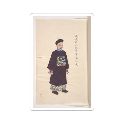 Unidentified artist - Collection of Paintings showing Military Officials - unknown v4 - STICKER Vinyl Kiss-Cut Decal