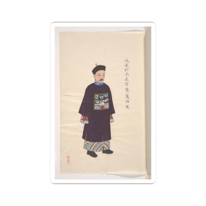 Unidentified artist - Collection of Paintings showing Military Officials - unknown v4 - STICKER Vinyl Kiss-Cut Decal
