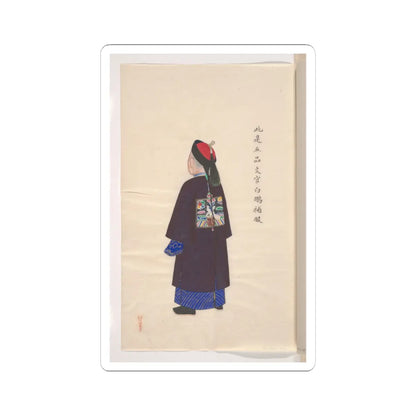 Unidentified artist - Collection of Paintings showing Military Officials - unknown v5 - STICKER Vinyl Kiss-Cut Decal