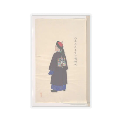Unidentified artist - Collection of Paintings showing Military Officials - unknown v5 - STICKER Vinyl Kiss-Cut Decal