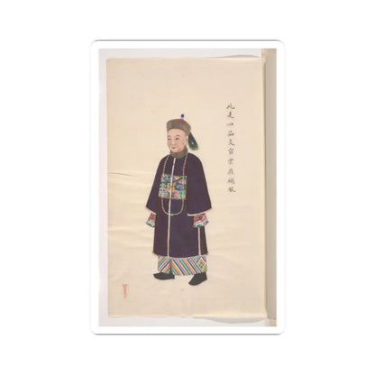 Unidentified artist - Collection of Paintings showing Military Officials - unknown v6 - STICKER Vinyl Kiss-Cut Decal