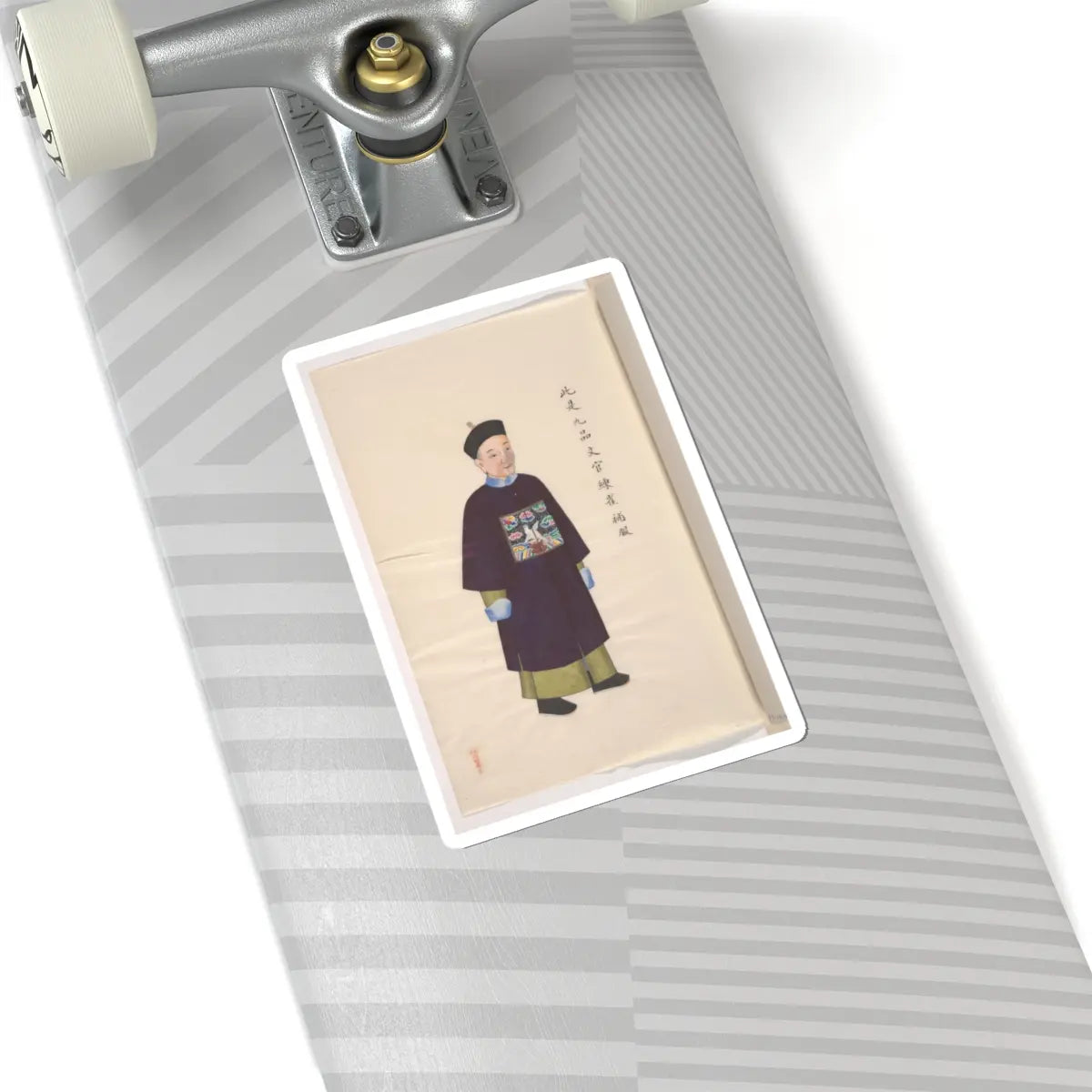 Unidentified artist - Collection of Paintings showing Military Officials - unknown v7 - STICKER Vinyl Kiss-Cut Decal