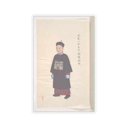 Unidentified artist - Collection of Paintings showing Military Officials - unknown v8 - STICKER Vinyl Kiss-Cut Decal