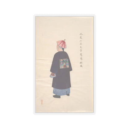 Unidentified artist - Collection of Paintings showing Military Officials - unknown v9 - STICKER Vinyl Kiss-Cut Decal