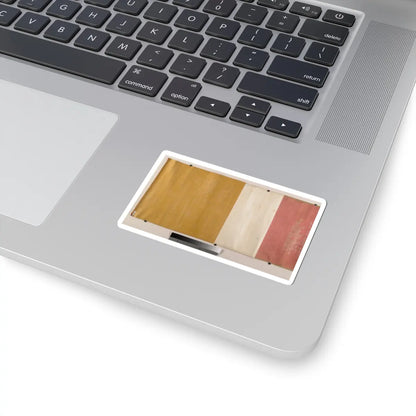 Unidentified artist - Commendation Scroll - dated 1835 v9 - STICKER Vinyl Kiss-Cut Decal
