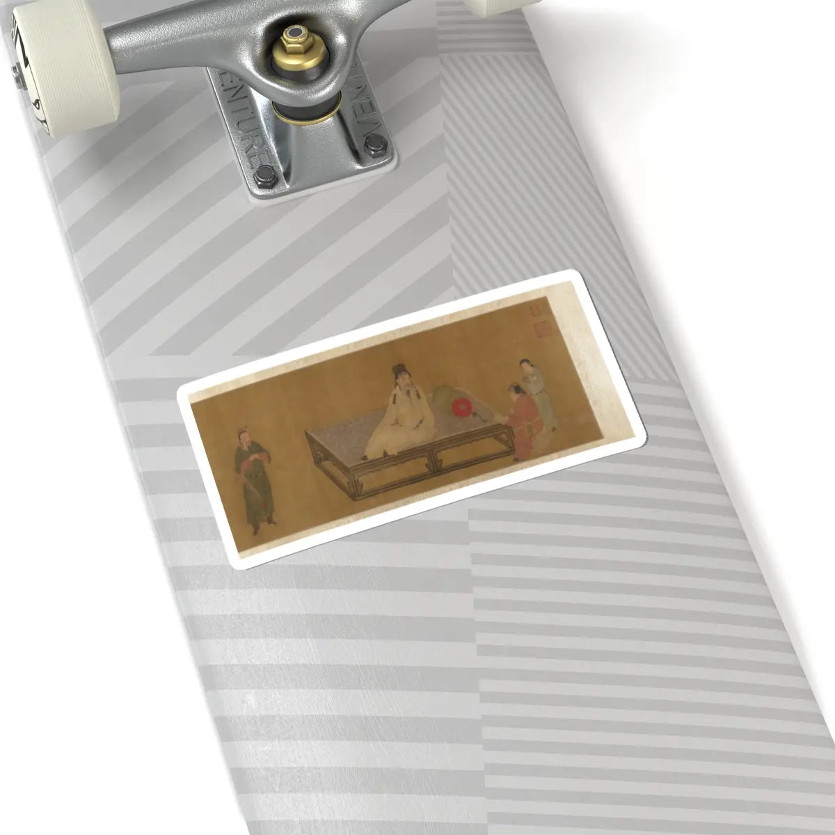 Unidentified artist - Copy of Tang Ming Huang Instructing the Prince - unknown v1 - STICKER Vinyl Kiss-Cut Decal