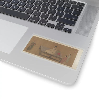 Unidentified artist - Copy of Tang Ming Huang Instructing the Prince - unknown v6 - STICKER Vinyl Kiss-Cut Decal