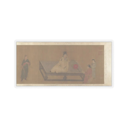 Unidentified artist - Copy of Tang Ming Huang Instructing the Prince - unknown v6 - STICKER Vinyl Kiss-Cut Decal
