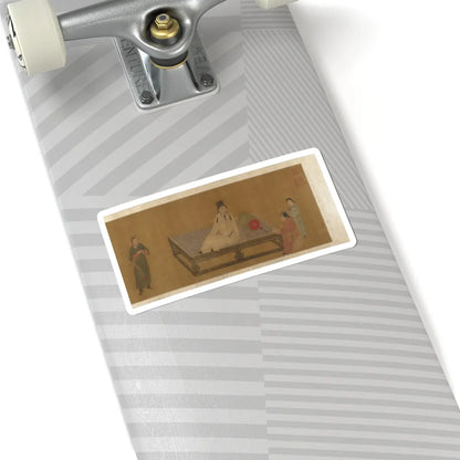 Unidentified artist - Copy of Tang Ming Huang Instructing the Prince - unknown v6 - STICKER Vinyl Kiss-Cut Decal