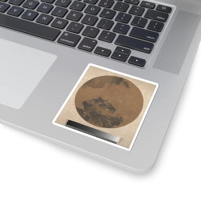 Unidentified artist - Cormorants on Rock - unknown - STICKER Vinyl Kiss-Cut Decal