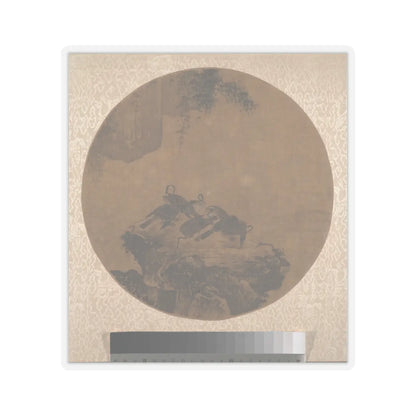 Unidentified artist - Cormorants on Rock - unknown - STICKER Vinyl Kiss-Cut Decal