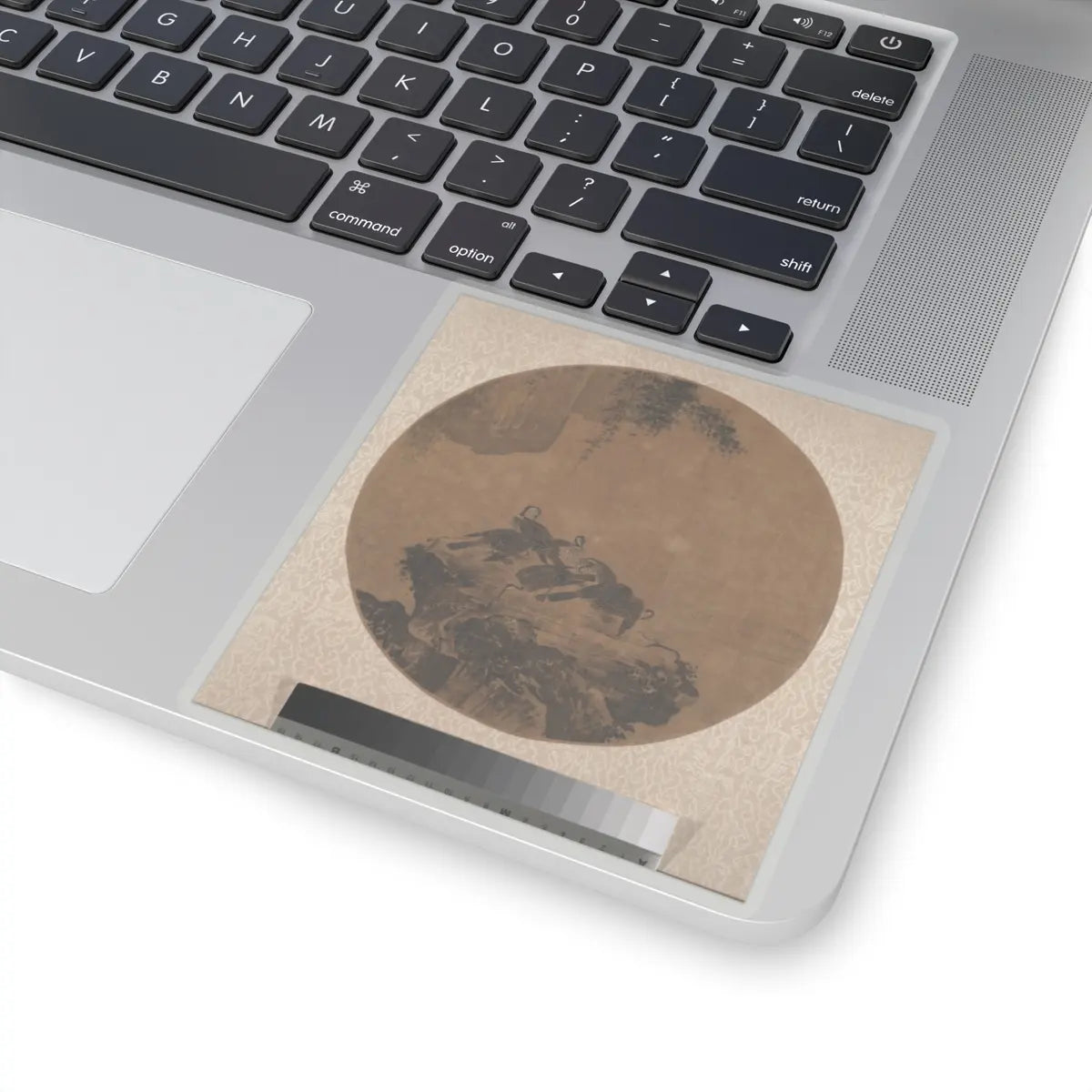 Unidentified artist - Cormorants on Rock - unknown - STICKER Vinyl Kiss-Cut Decal