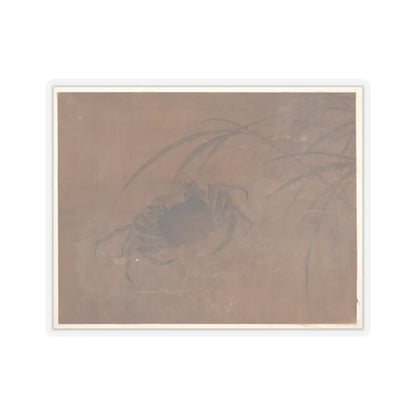 Unidentified artist - Crabs and Reeds - unknown - STICKER Vinyl Kiss-Cut Decal