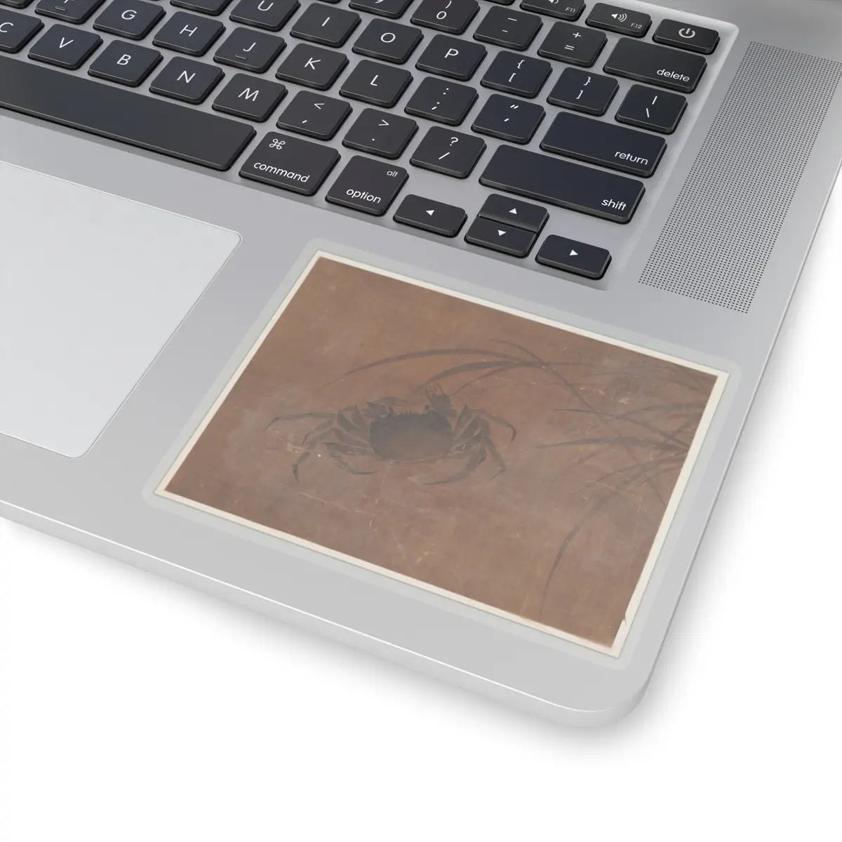 Unidentified artist - Crabs and Reeds - unknown - STICKER Vinyl Kiss-Cut Decal