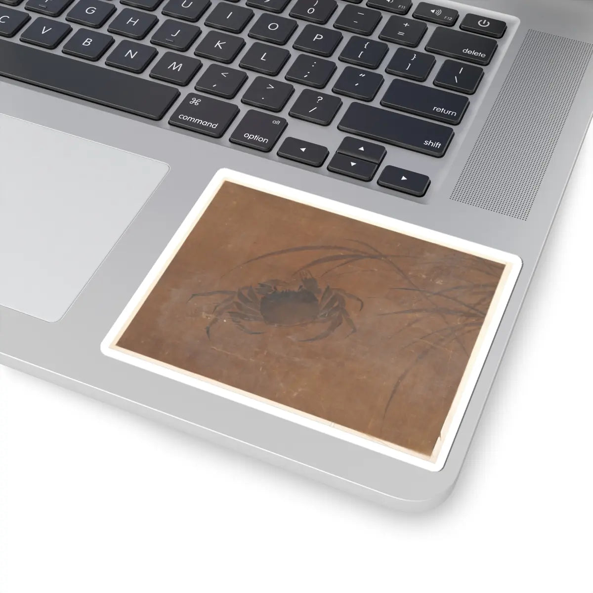 Unidentified artist - Crabs and Reeds - unknown - STICKER Vinyl Kiss-Cut Decal