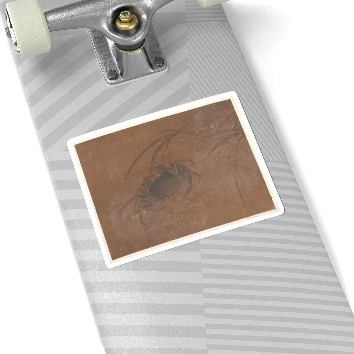 Unidentified artist - Crabs and Reeds - unknown - STICKER Vinyl Kiss-Cut Decal