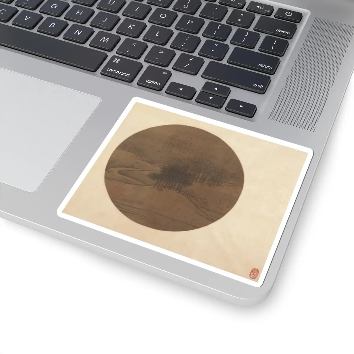 Unidentified artist - Crows and Bare Trees in Winter - late 13th or early 14th - STICKER Vinyl Kiss-Cut Decal