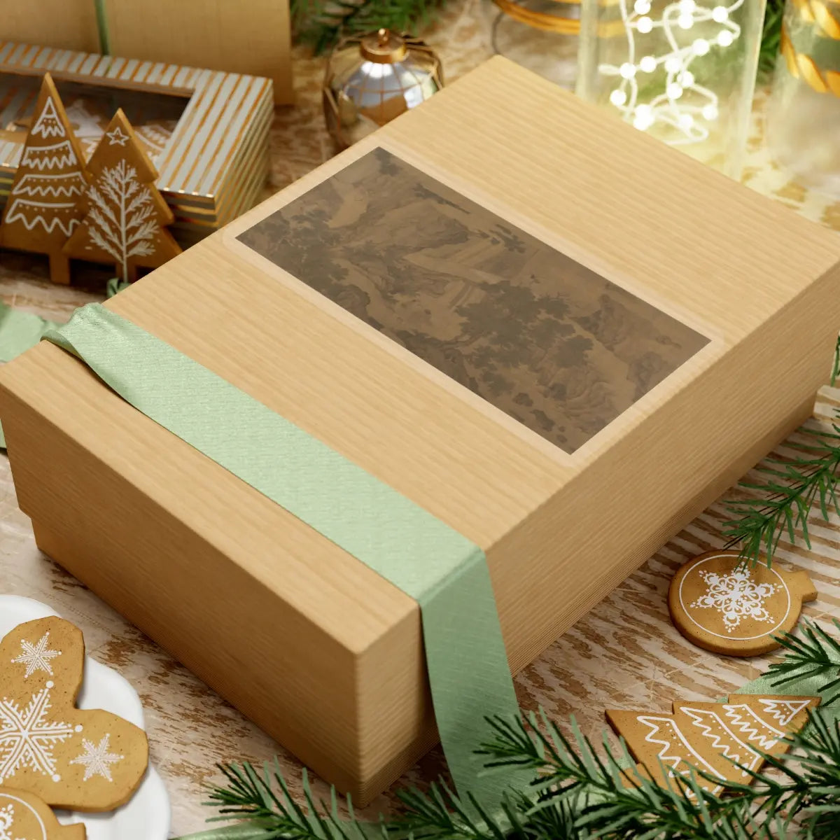 Unidentified artist - Daoist immortals in a landscape - 16th century v1 - STICKER Vinyl Kiss-Cut Decal