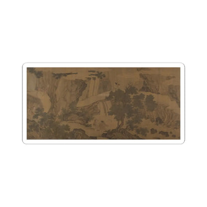 Unidentified artist - Daoist immortals in a landscape - 16th century v1 - STICKER Vinyl Kiss-Cut Decal