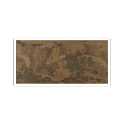 Unidentified artist - Daoist immortals in a landscape - 16th century v1 - STICKER Vinyl Kiss-Cut Decal