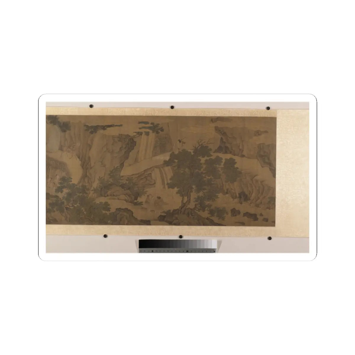 Unidentified artist - Daoist immortals in a landscape - 16th century v6 - STICKER Vinyl Kiss-Cut Decal