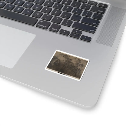 Unidentified artist - Dragon and Landscape - 14th century; plus later v1 - STICKER Vinyl Kiss-Cut Decal