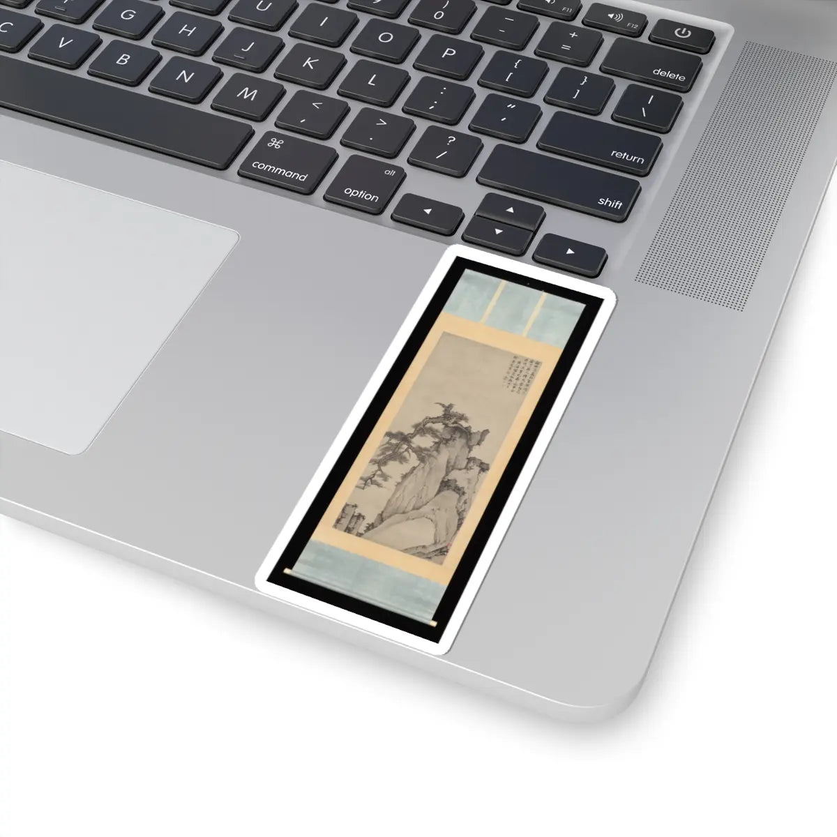 Unidentified artist - Dragon Pine on Mount Huang - ca. 1660 v2 - STICKER Vinyl Kiss-Cut Decal