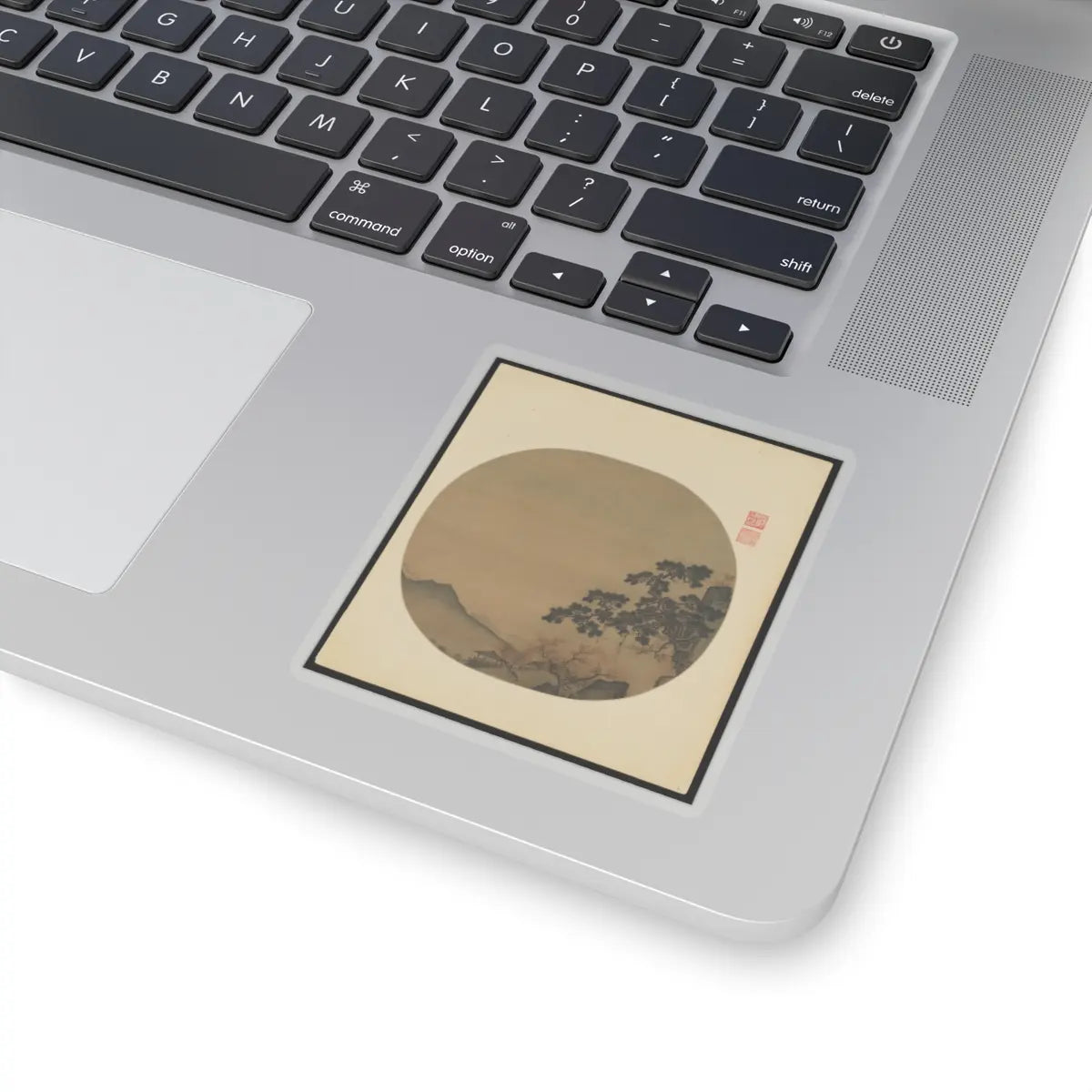 Unidentified artist - Early spring landscape - mid-13th century v1 - STICKER Vinyl Kiss-Cut Decal